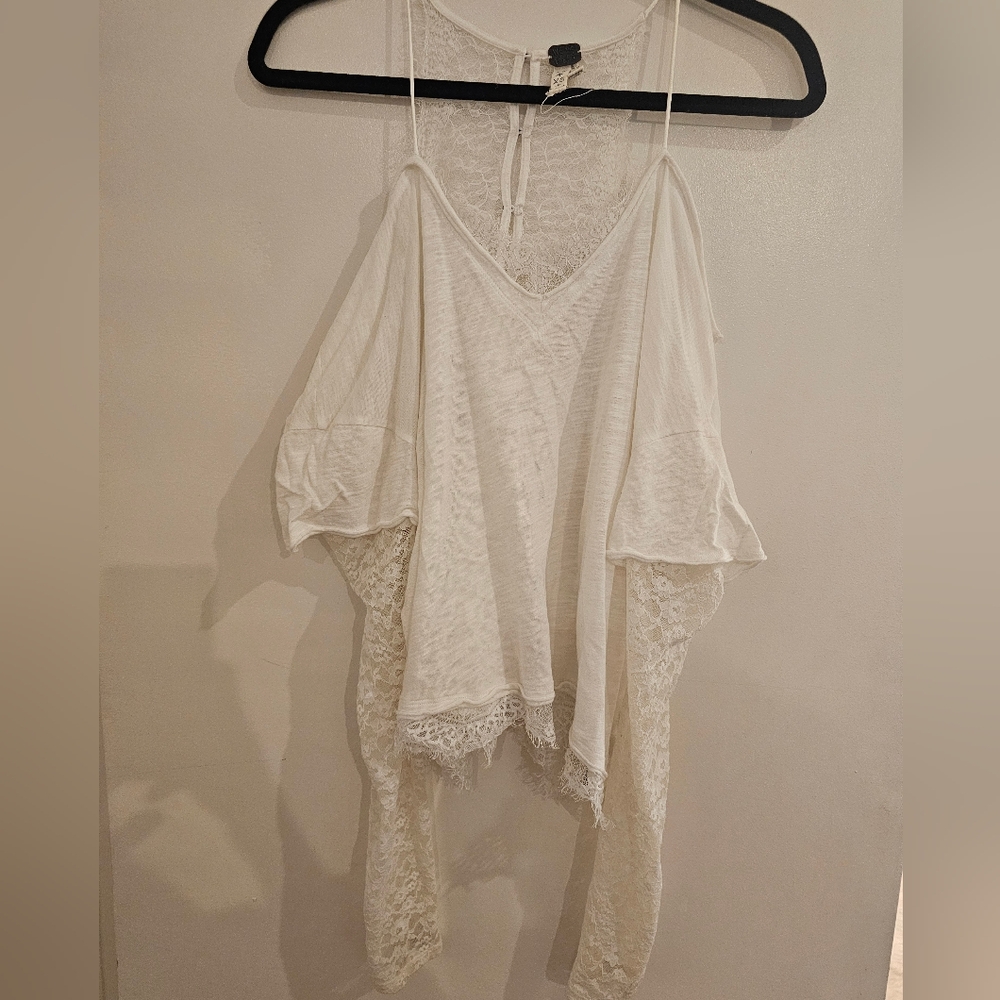 Free people white shirt